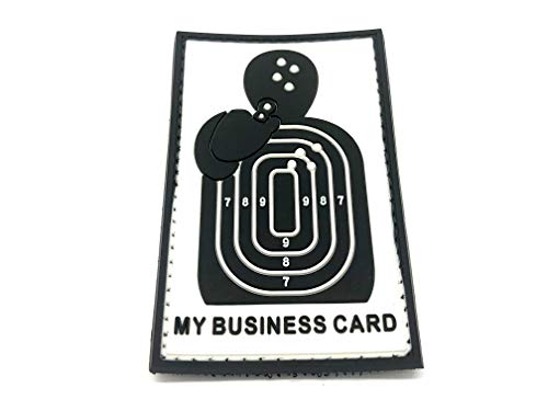 My Business Card Airsoft Klettverschluss PVC Flicken Patch von Patch Nation