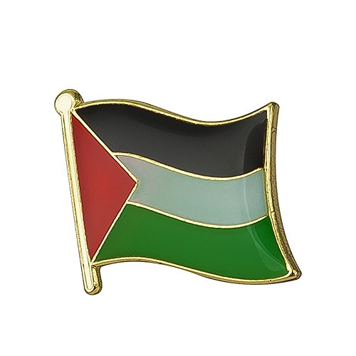 Palästina Palästinensische Flagge Metall Button Badge Pin Pins Anstecker von Patch Nation