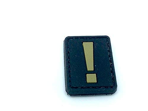 Patch Nation Ausrufezeichen !!! PVC Airsoft Klett Emblem Abzeichen von Patch Nation