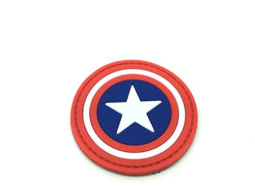 Patch Nation Captain America PVC Airsoft Klettverschluss-Flecken von Patch Nation
