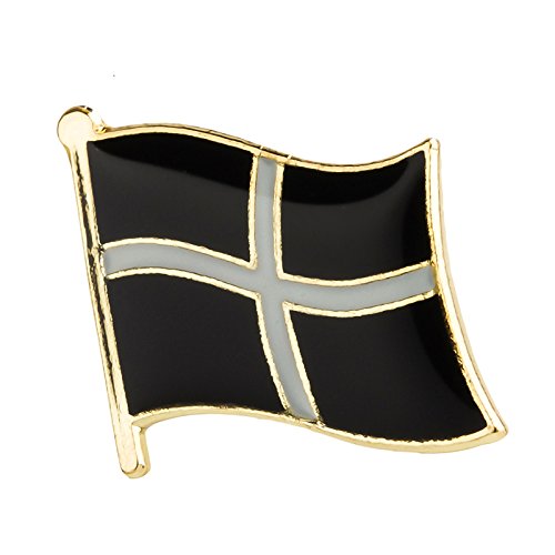 Patch Nation Cornwall Cornish Flagge Metall Button Badge Pin Pins Anstecker von Patch Nation