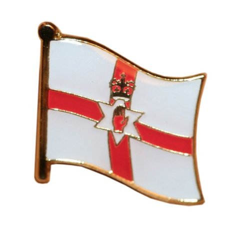 Patch Nation Nordirland Flagge Metall Button Badge Pin Pins Anstecker von Patch Nation
