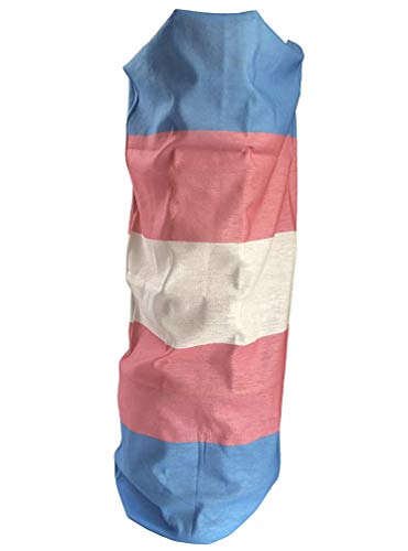 Patch Nation Transgender Trans LGBT Gay Pride Flagge Quick Dry Mikrofaser Headwear Outdoor Magic Bandana Hals Snood Head Wrap Stirnband Schal Gesichtsmaske Ultra Soft Elastic Kopftuch von Patch Nation