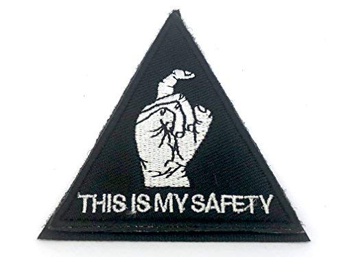 This is My Safety Bestickter Paintball-Airsoft-Patch von Patch Nation