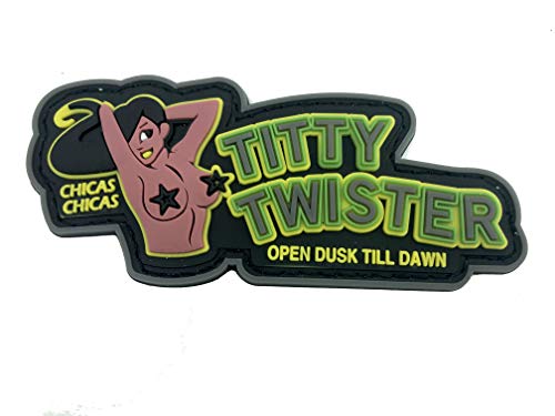 Titty Twister Chica PVC Klett Emblem Abzeichen Moral Patch (Schwarz) von Patch Nation