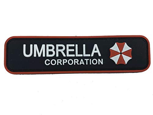 Umbrella Corporation Dünn PVC Airsoft Paintball Klett Emblem Patch Abzeichen von Patch Nation