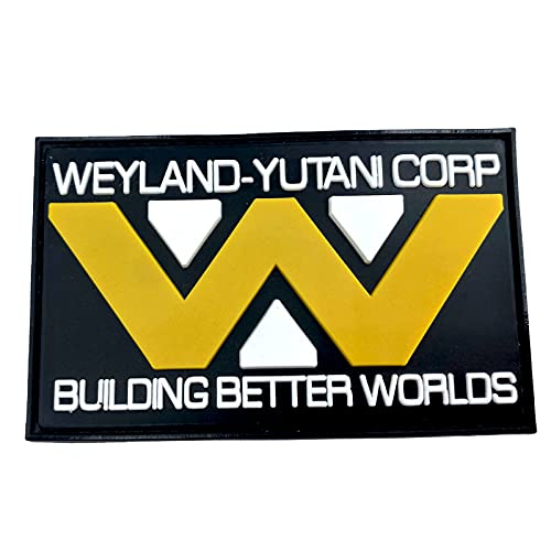 Weyland Yutani Building Better Worlds Airsoft PVC Klett Emblem Abzeichen Patch von Patch Nation