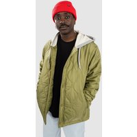 Paterson Quilted Liner Hooded Jacke green von Paterson