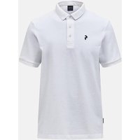 PEAK PERFORMANCE Herren Polo M Classic Cotton Polo-WHITE von Peak Performance