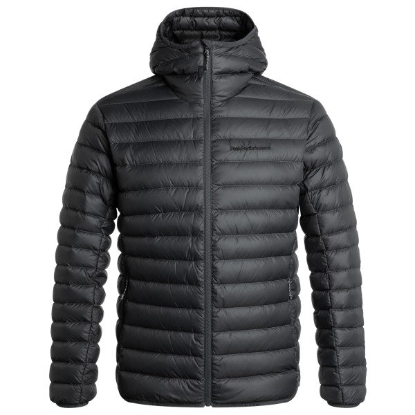Peak Performance - Down Liner Hood Jacket - Daunenjacke Gr L schwarz/grau von Peak Performance