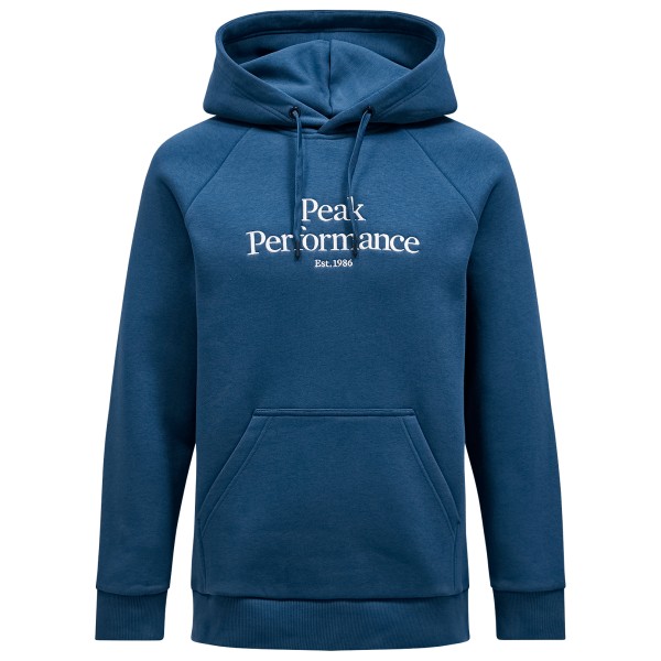 Peak Performance - Original Hood - Hoodie Gr L blau von Peak Performance