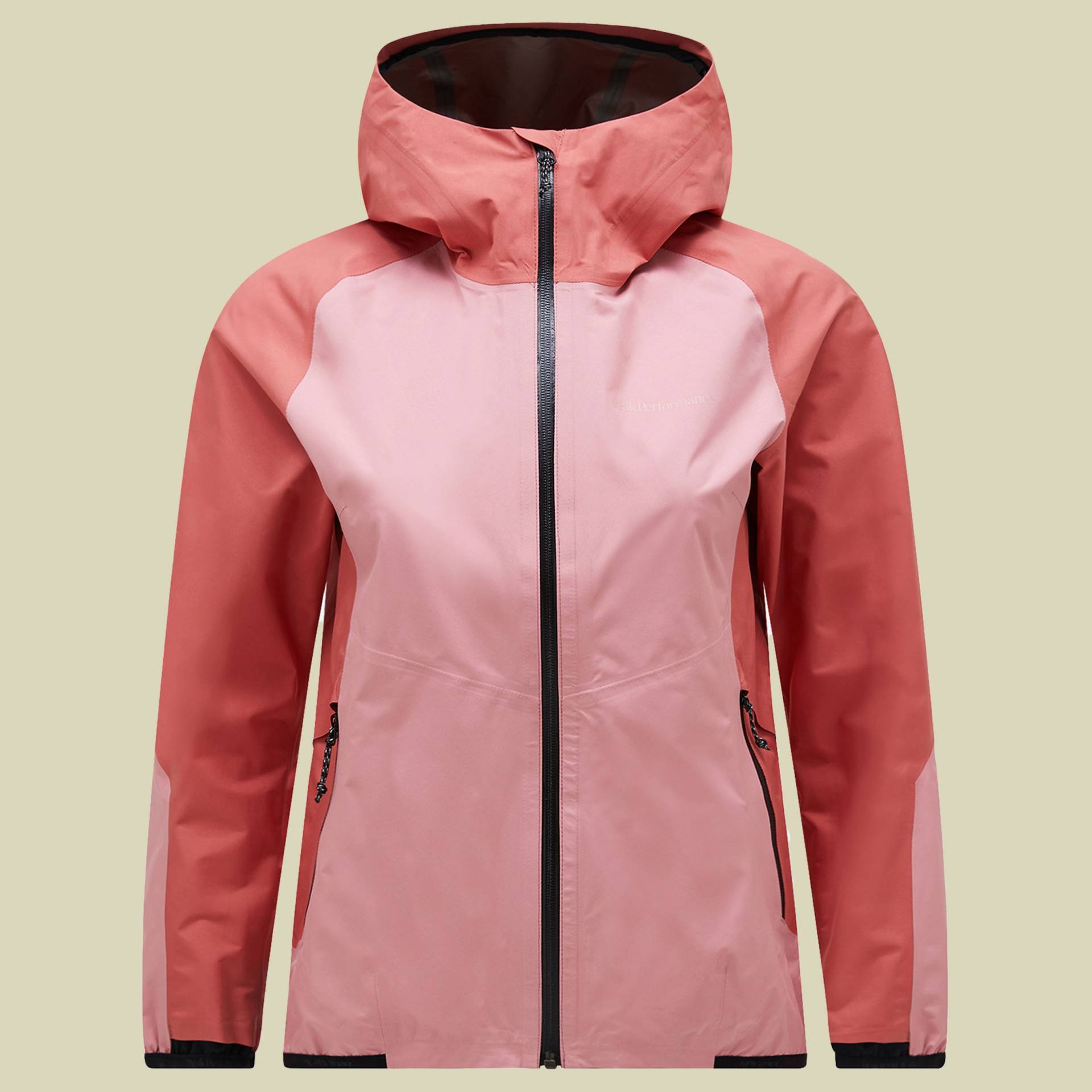 Pac Gore-Tex Jacket Women Größe L  Farbe trek pink-warm blush von Peak Performance