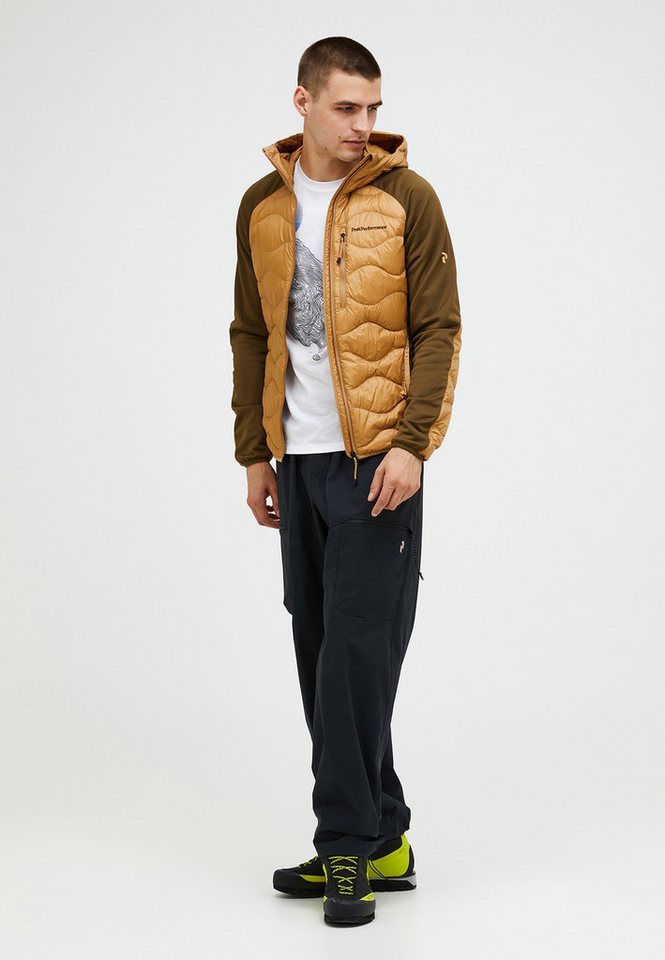 Peak Performance Trainingsjacke M Helium Down Hybrid Hood von Peak Performance