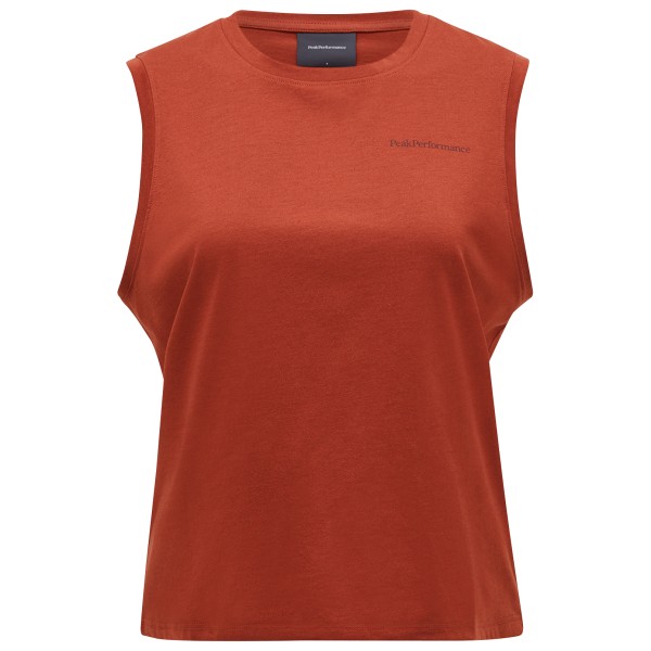 Peak Performance - Women's Explore Graphic SL - Top Gr L rot von Peak Performance