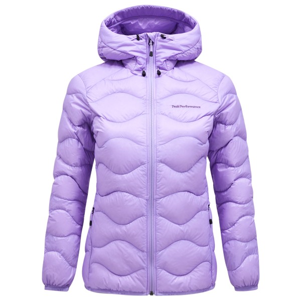 Peak Performance - Women's Helium Down Hood Jacket - Daunenjacke Gr L lila von Peak Performance