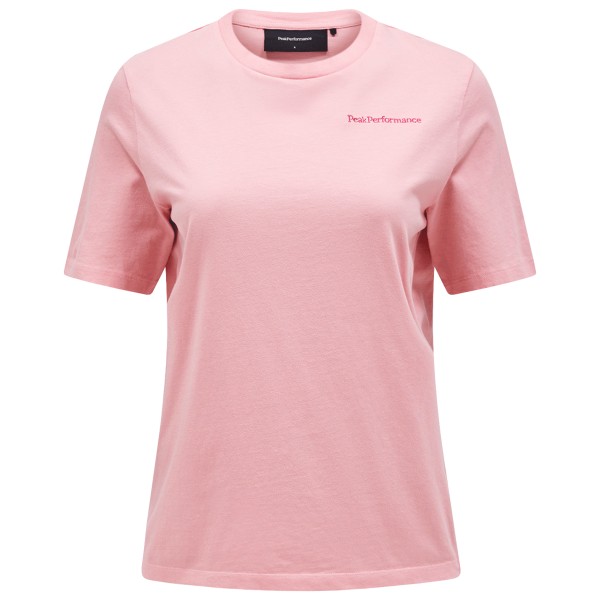 Peak Performance - Women's Original Small Logo Tee - T-Shirt Gr XL rosa von Peak Performance