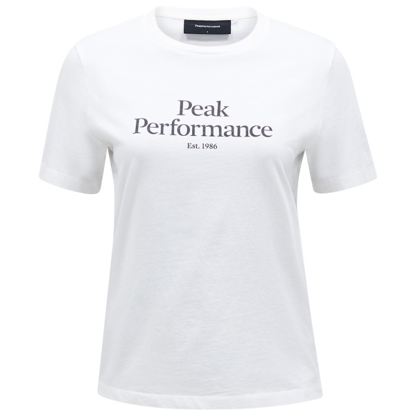 Peak Performance - Women's Original Tee - T-Shirt Gr XL weiß von Peak Performance