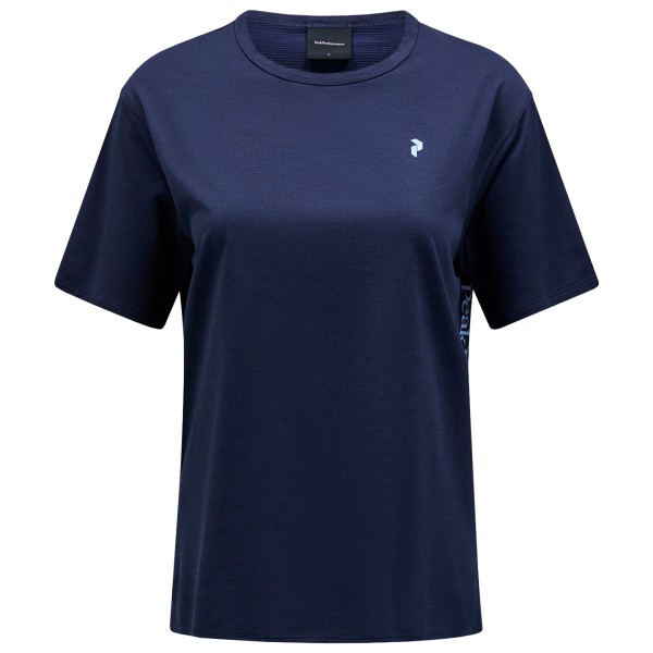 Peak Performance - Women's Trail S/S - Funktionsshirt Gr L blau von Peak Performance