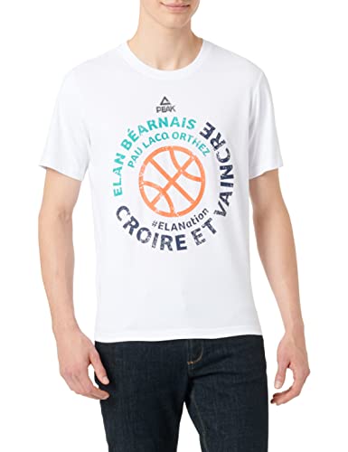 Peak Elan Bearnais T-Shirt Basketball M weiß von PEAK