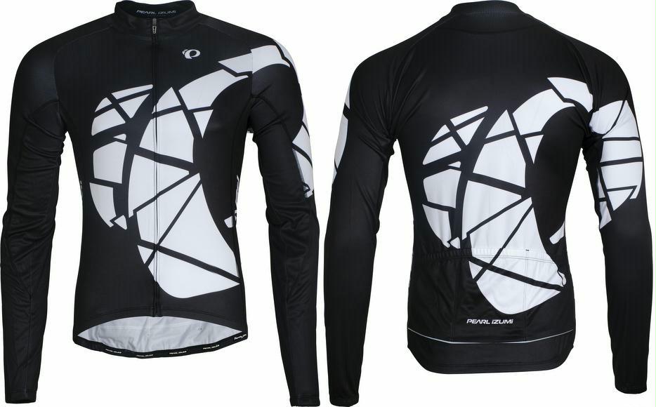 Trikot Pearl Izumi Elite LTD Thermal LS Jersey S, neongelb/schwarz von Pearl Izumi