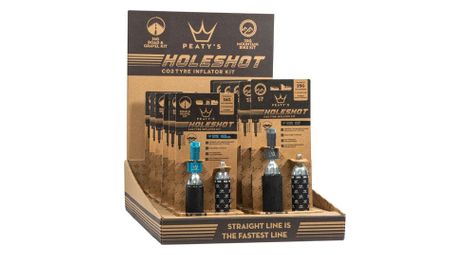 peaty s holeshot 6x16g    6x25g co2 reifenfuller prasentationspackung von Peaty's