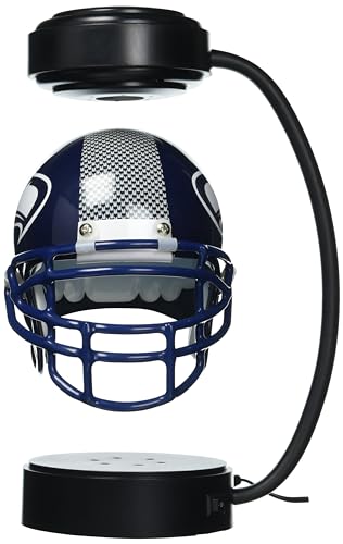 Pegasus Sports Schwebender Fußballhelm zum Sammeln mit elektromagnetischem Ständer und LED-Licht Hover Helm, Teamfarbe, Einheitsgröße von Pegasus Sports