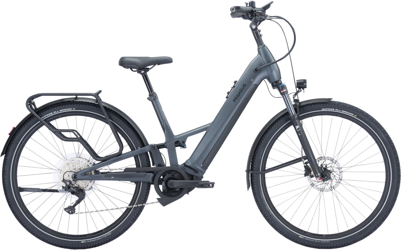 E-Bike  Pegasus Savino Evo FS10 Lite Unisex . 2023 (Akkukapazität: 750 Wh + 400€ / Rahmenh. Pegasus: 40 cm | Körpergrösse 145 - 155 cm) von Pegasus