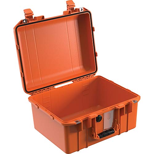Peli Air Case 1507 orange, ohne Schaum - leer, Fotokoffer, Schutzkoffer, wasserdicht, staubdicht, IP67 von Peli Air
