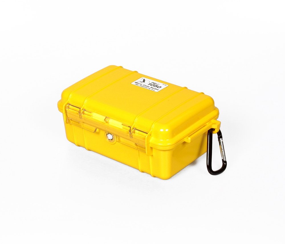 Peli Aufbewahrungsbox, Peli 'MicroCase' - 1050 gelb von Peli