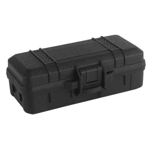 Peminkoo Aufbewahrungsbox für Taktische Ausrüstung (15.2 x 6.3 cm) für Taktische Taschenlampe Uhr Kompass-Schutzhülle (Black) von Peminkoo