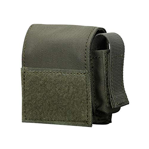 Peminkoo Nylon-Hüfttasche Gürtelhalter multifunktionaler Mini Gürtel kleine Tasche strapazierfähiger Gurtbeutel mit Knöpfen für Outdoor Camping (Green) von Peminkoo