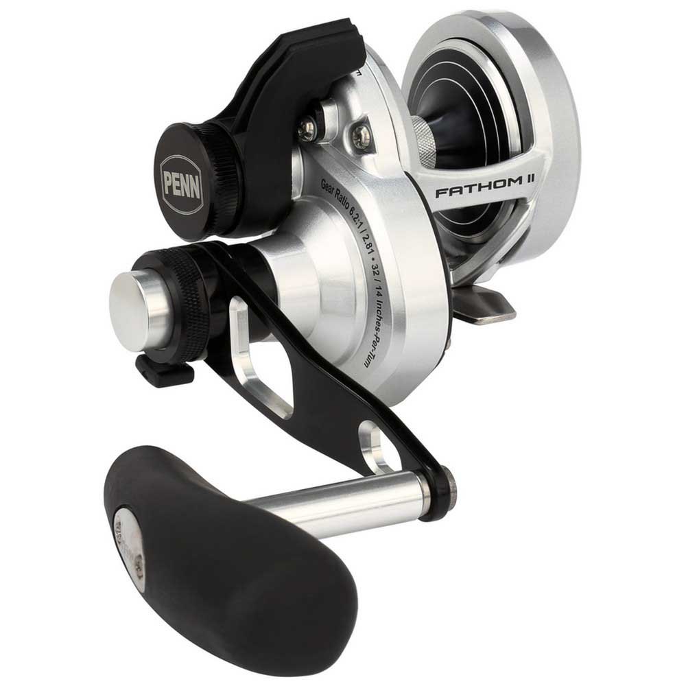 Penn Fathom® Ii Lever Drag Trolling Reel Silber 25N von Penn