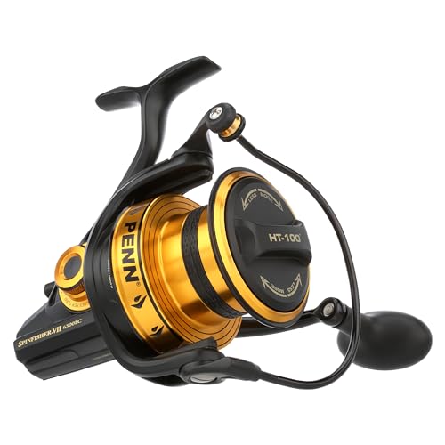 Penn Spinfisher VII Long Cast Reel – Sea Fishing Reel with IPX5 Sealing That Protects Against Saltwater Ingression. Range of Sizes to Cater for Fishing for Different Species von Penn