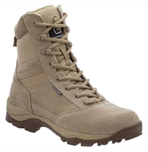 Pentagon Odos Tactical Suede Boot 8" Coyote, 46, Coyote von Pentagon