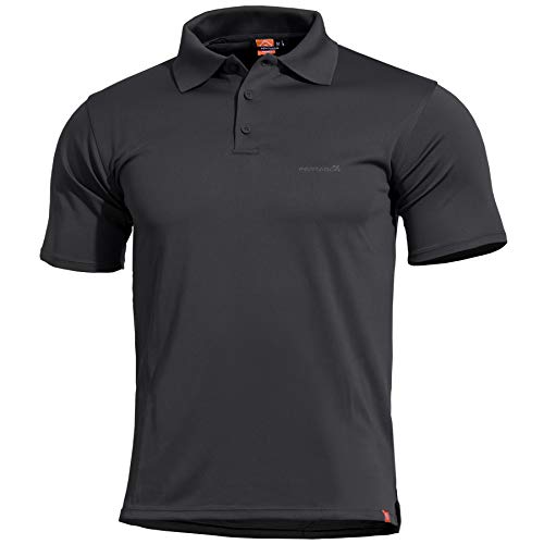 Pentagon Polo Shirt Anassa Schwarz, Schwarz, XL von Pentagon