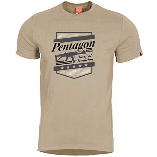 Pentagon T-Shirt Ageron ACR Khaki, M, Khaki von Pentagon