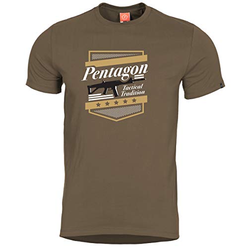 Pentagon T-Shirt Ageron ACR Terra Brown, 2XL, Erde von Pentagon