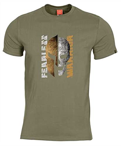 Pentagon T-Shirt Ageron Fearless Oliv, XL, Oliv von Pentagon