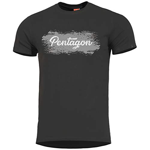 Pentagon T-Shirt Ageron Grunge Black, Schwarz, M von Pentagon