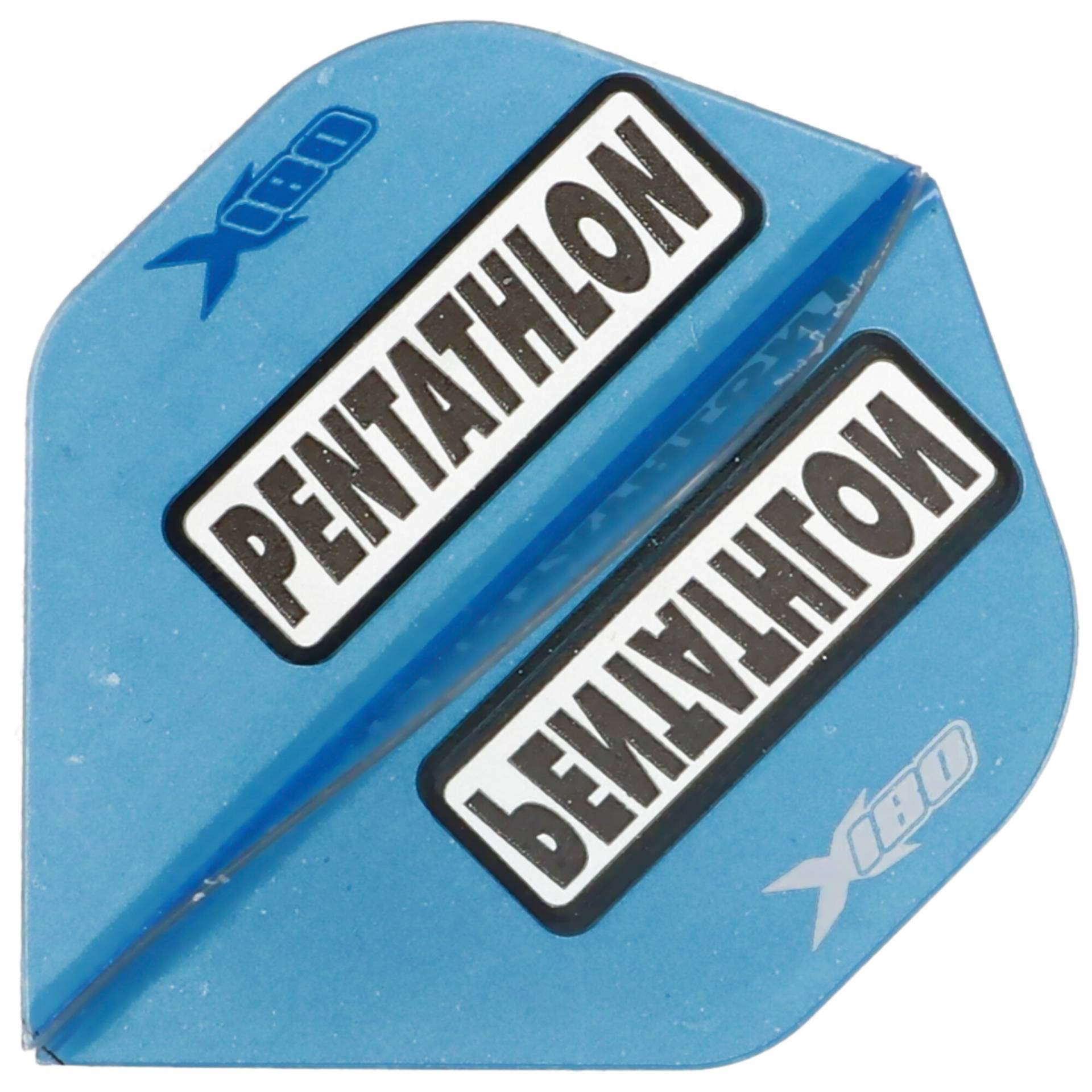 HD180 Pentathlon Flights X 180 blau 180 Micron Flight 3 Stück von Pentathlon