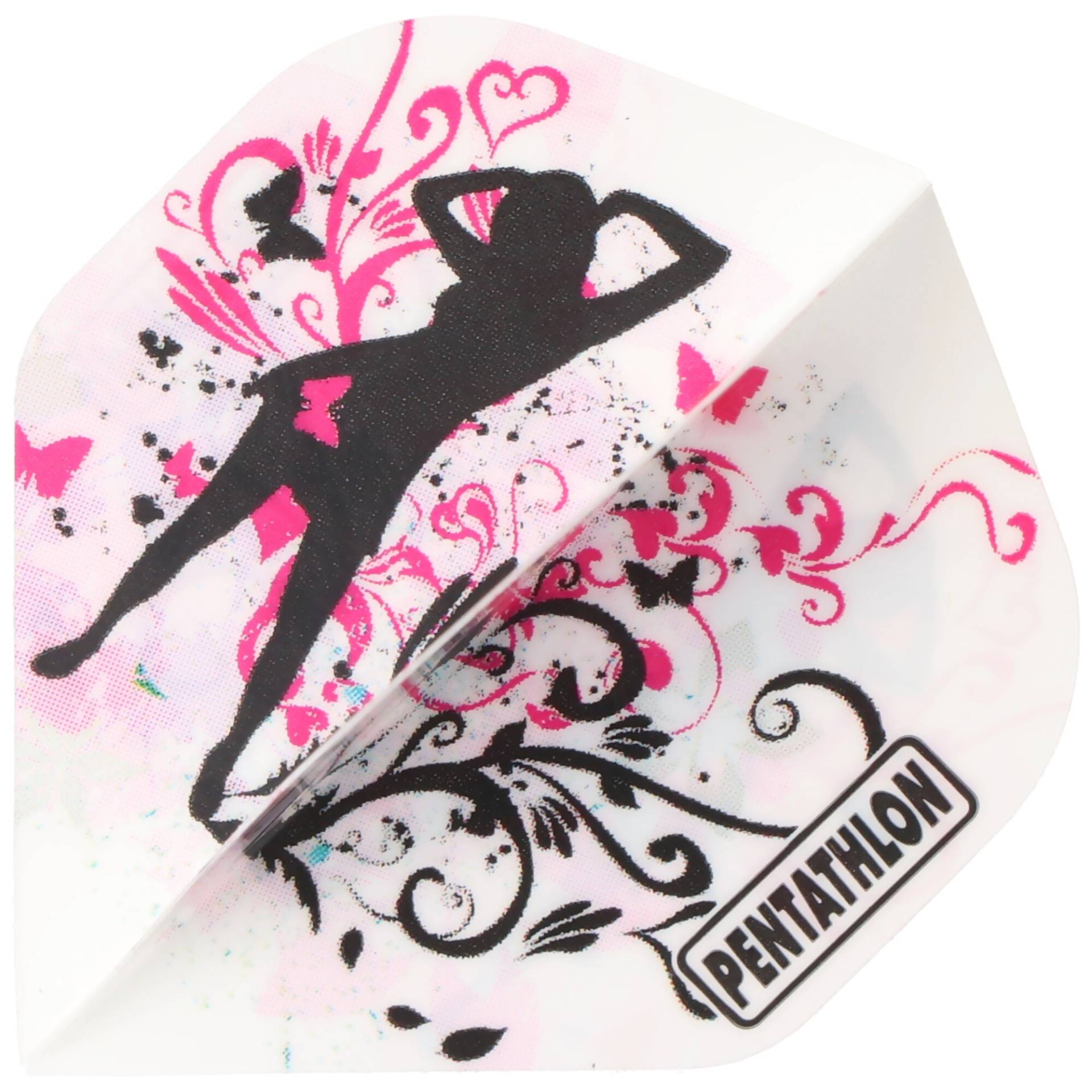 Pentathlon Flight tanzendes Mädchen, pink, rose 3 Stück von Pentathlon