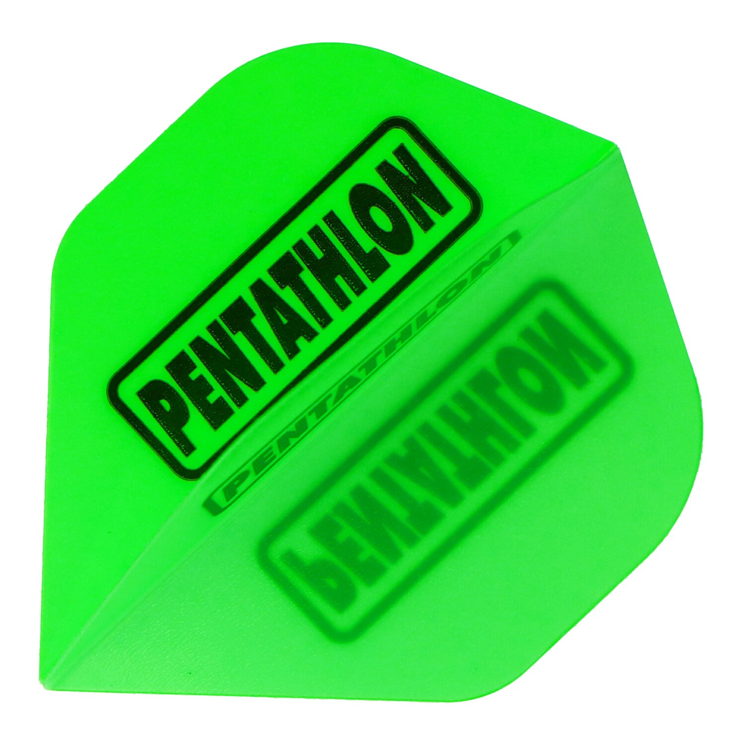 Pentathlon HD100 Dart Flights, neongrün, 3 Stück von Pentathlon