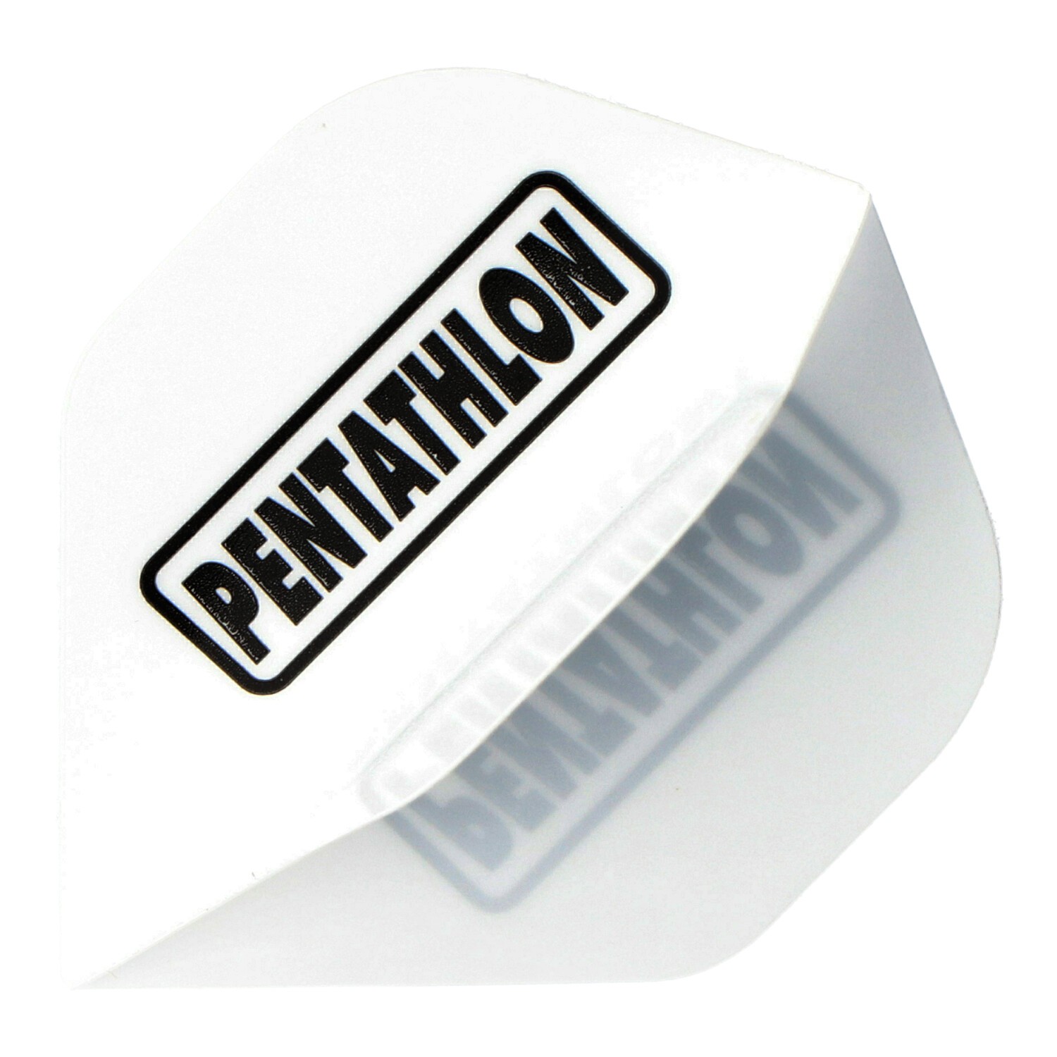 Pentathlon HD100 Dart Flights, weiß, 3 Stück von Pentathlon
