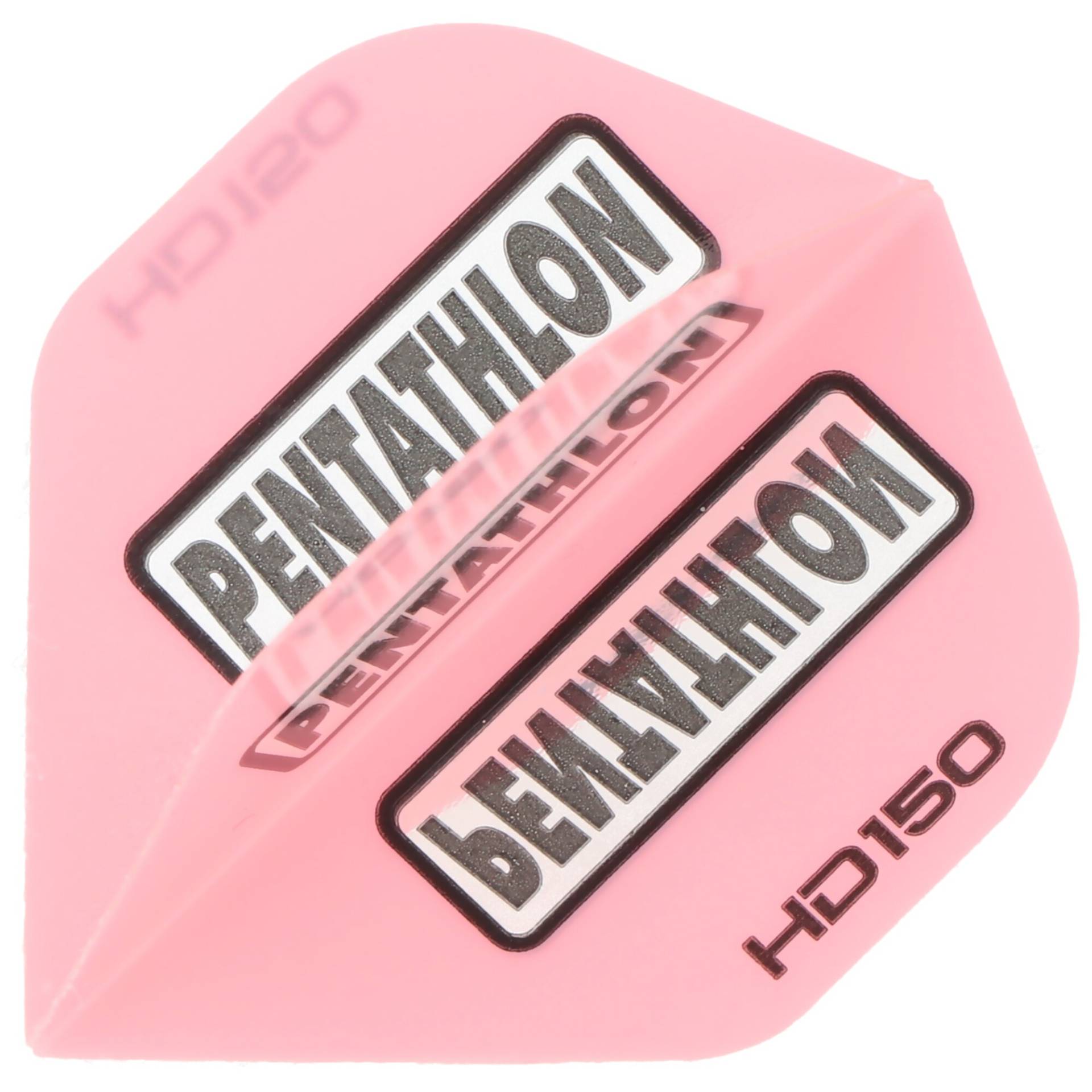 Pentathlon HD150 Dart Flights, Rosa Pink, 3 Stück 150 Micron von Pentathlon