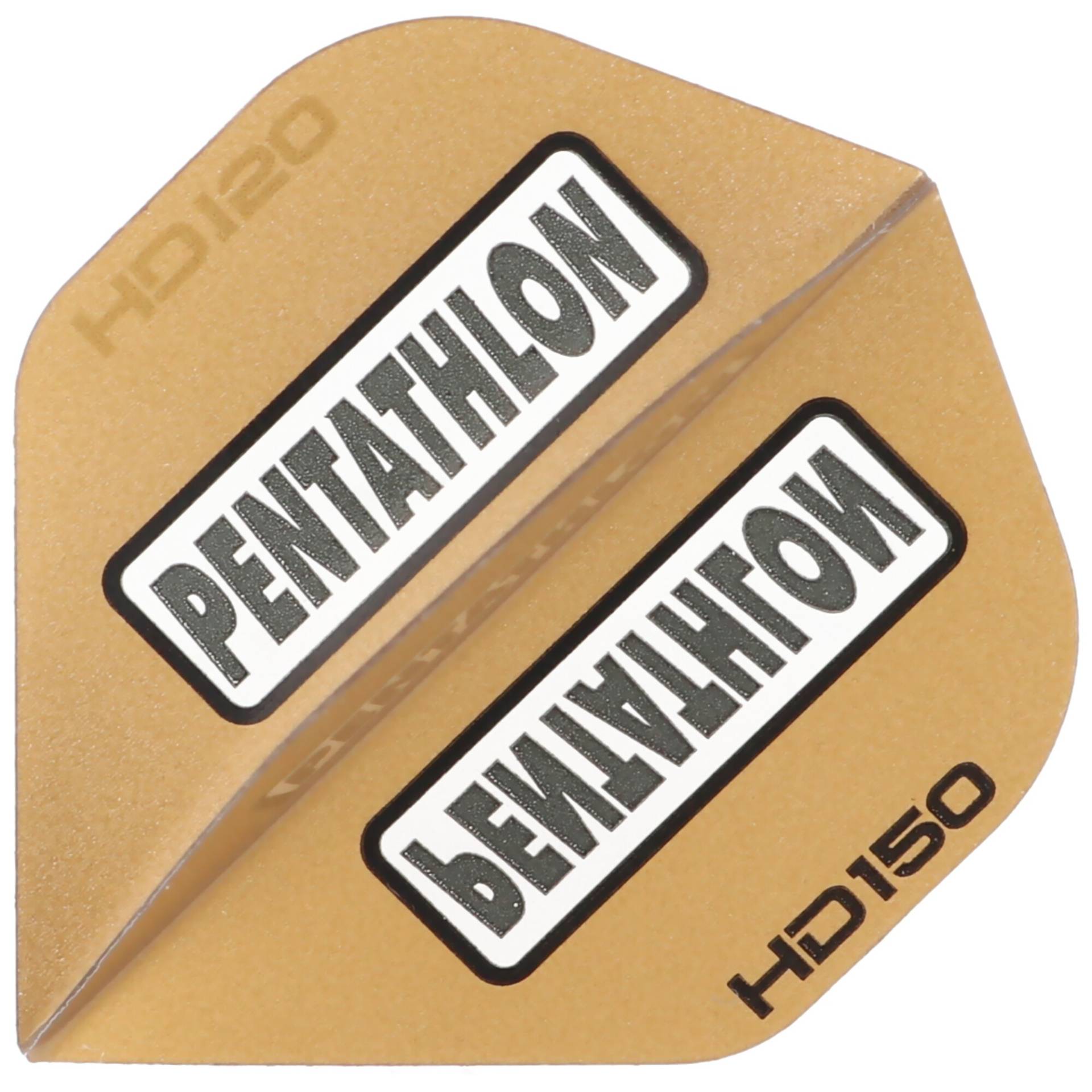 Pentathlon HD150 Dart Flights, bronze, 3 Stück von Pentathlon
