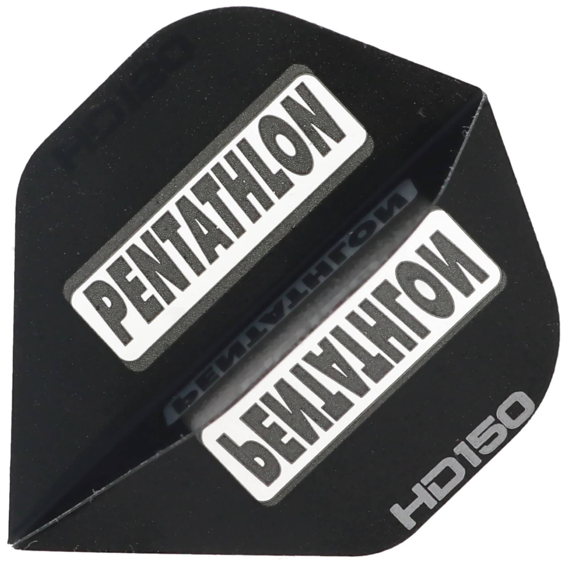 Pentathlon HD150 Dart Flights, schwarz, 3 Stück von Pentathlon