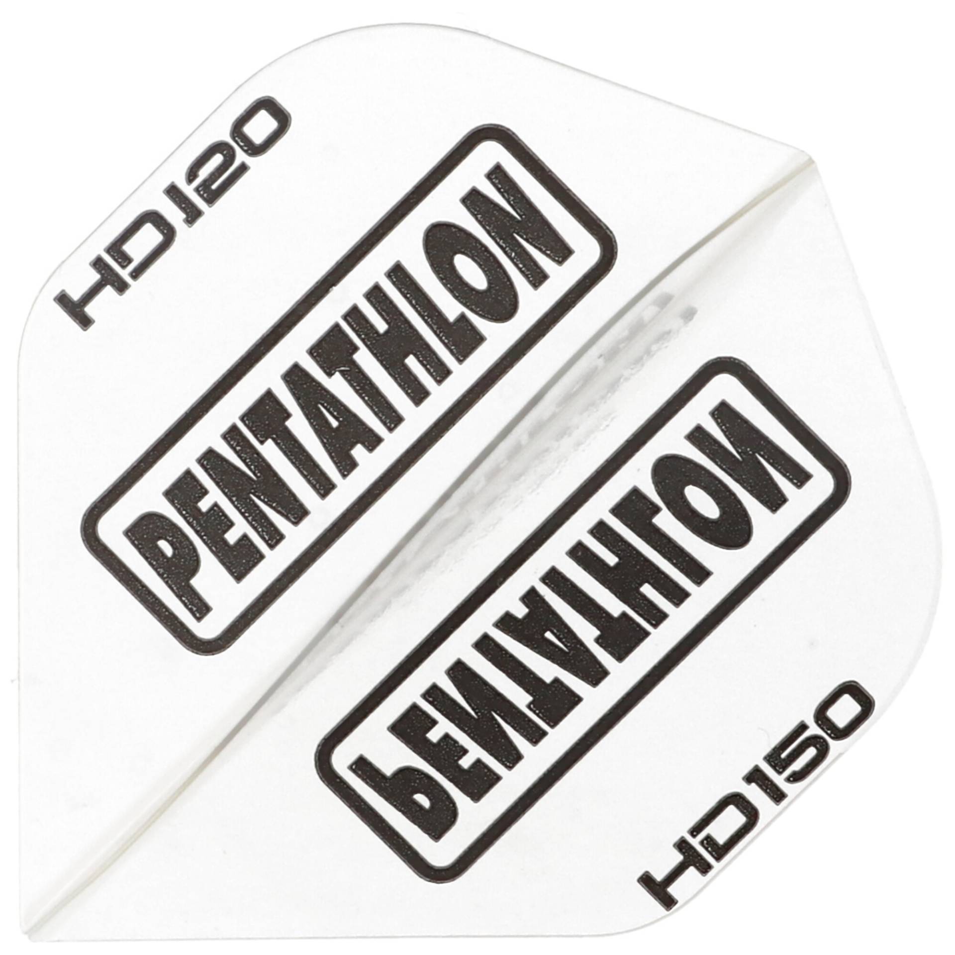 Pentathlon HD150 Dart Flights, transparent , 3 Stück 150 Micron von Pentathlon