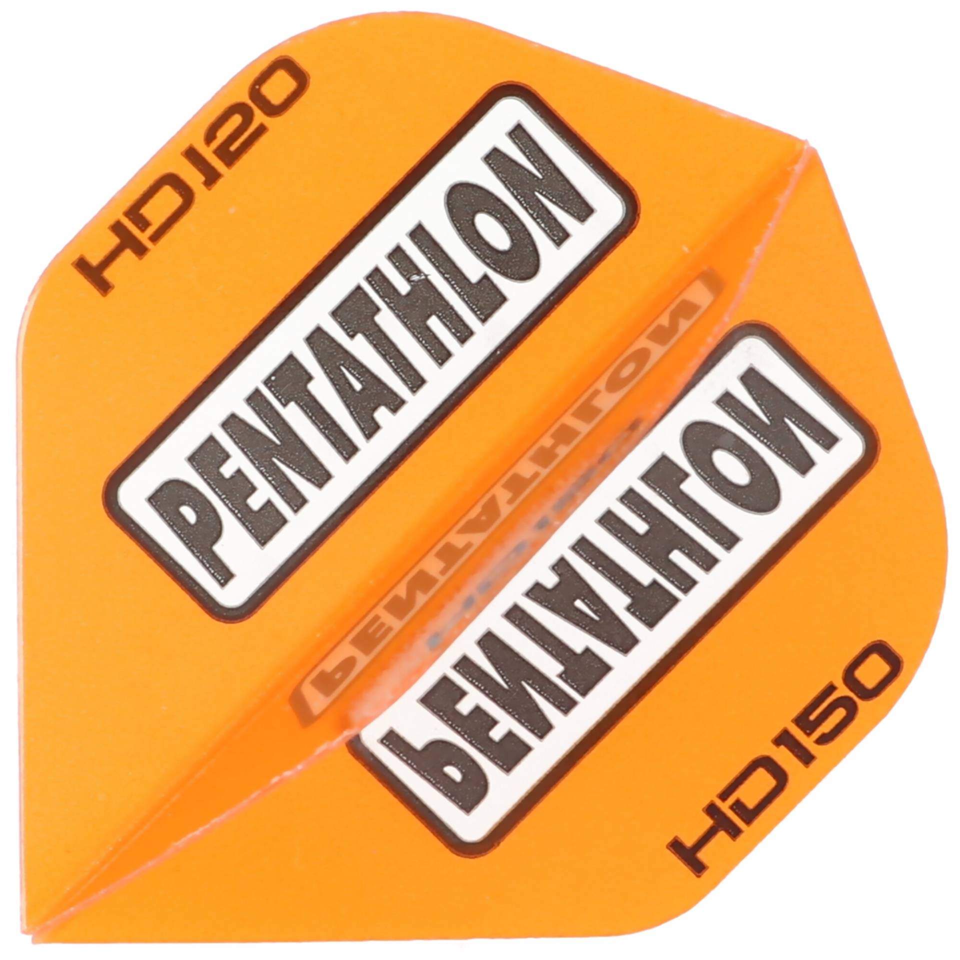 Pentathlon HD150 Dart Flights orange, 3 Stück mit 150 Micron von Pentathlon