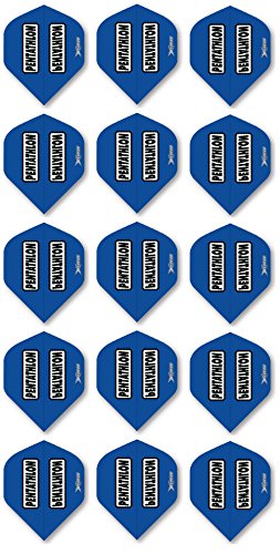 Pentathlon X180 Super Thick Standard Dart Flights (Blau, 5 Sets) von Pentathlon