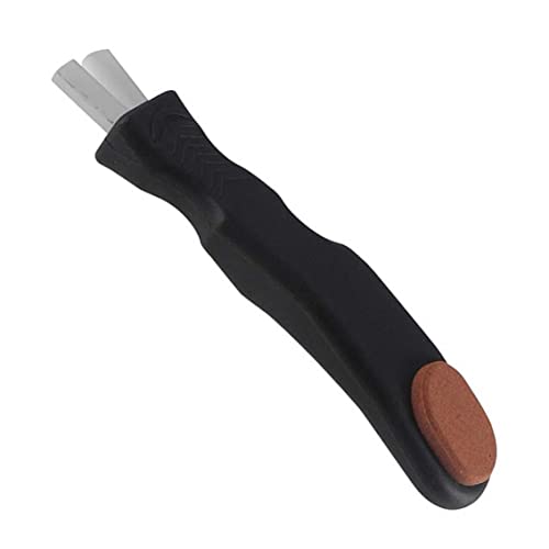 Peosaard Eislaufschärferschärfwerkzeug tragbarer Handheld -Schärfkantenschärfer, Skate -Kantenschärfer von Peosaard